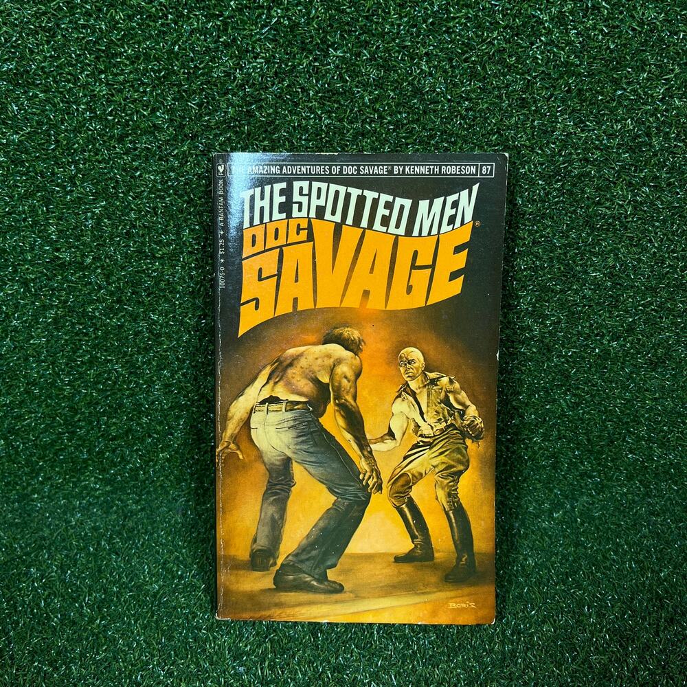 Doc Savage #87: The Spotted Men Vintage 1977